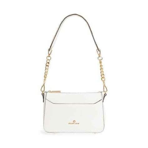 Celine Dion Grazioso Faux Leather Crossbody Bag 